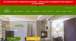 Desktop Screenshot of ioana-hotels.ro