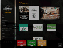 Tablet Screenshot of ioana-hotels.com